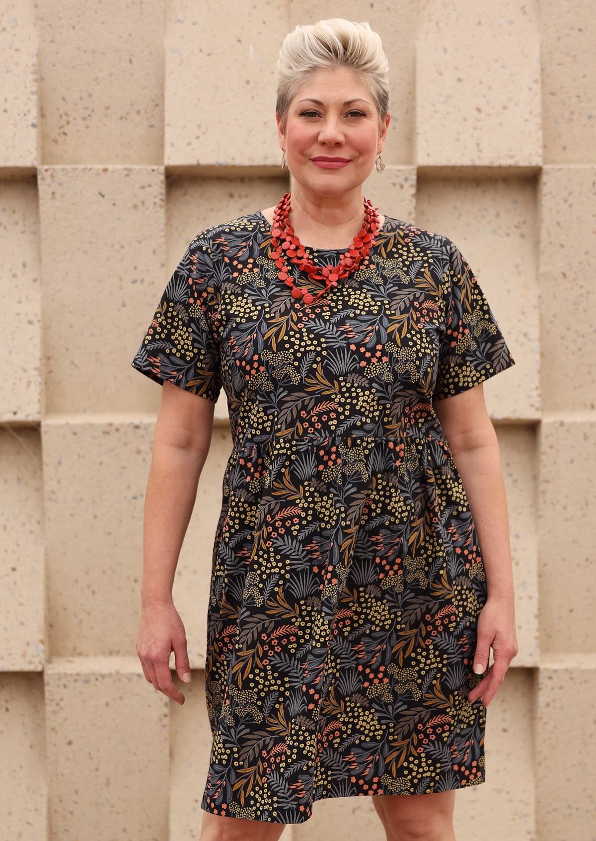 Mabel Dress Twilight - Fuchesia