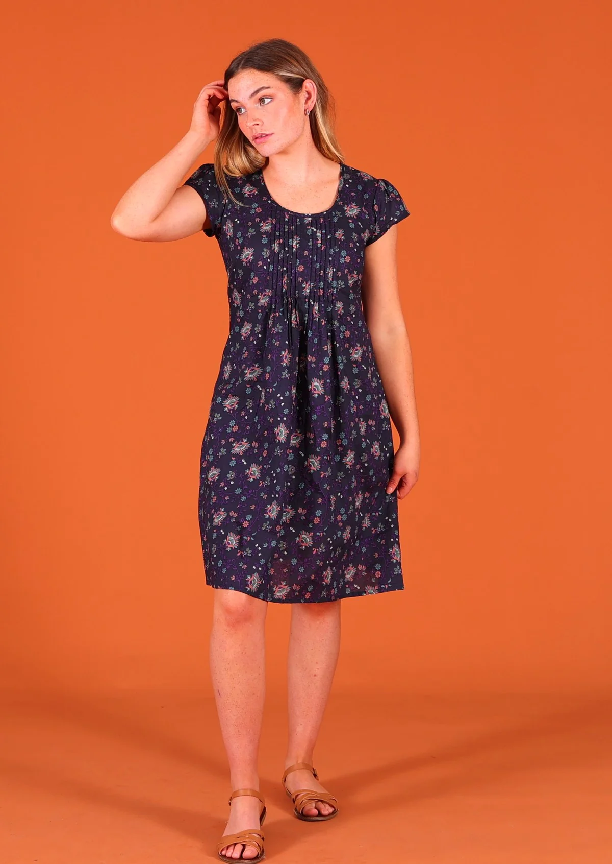 Tulsi Dress Eventide - Fuchesia