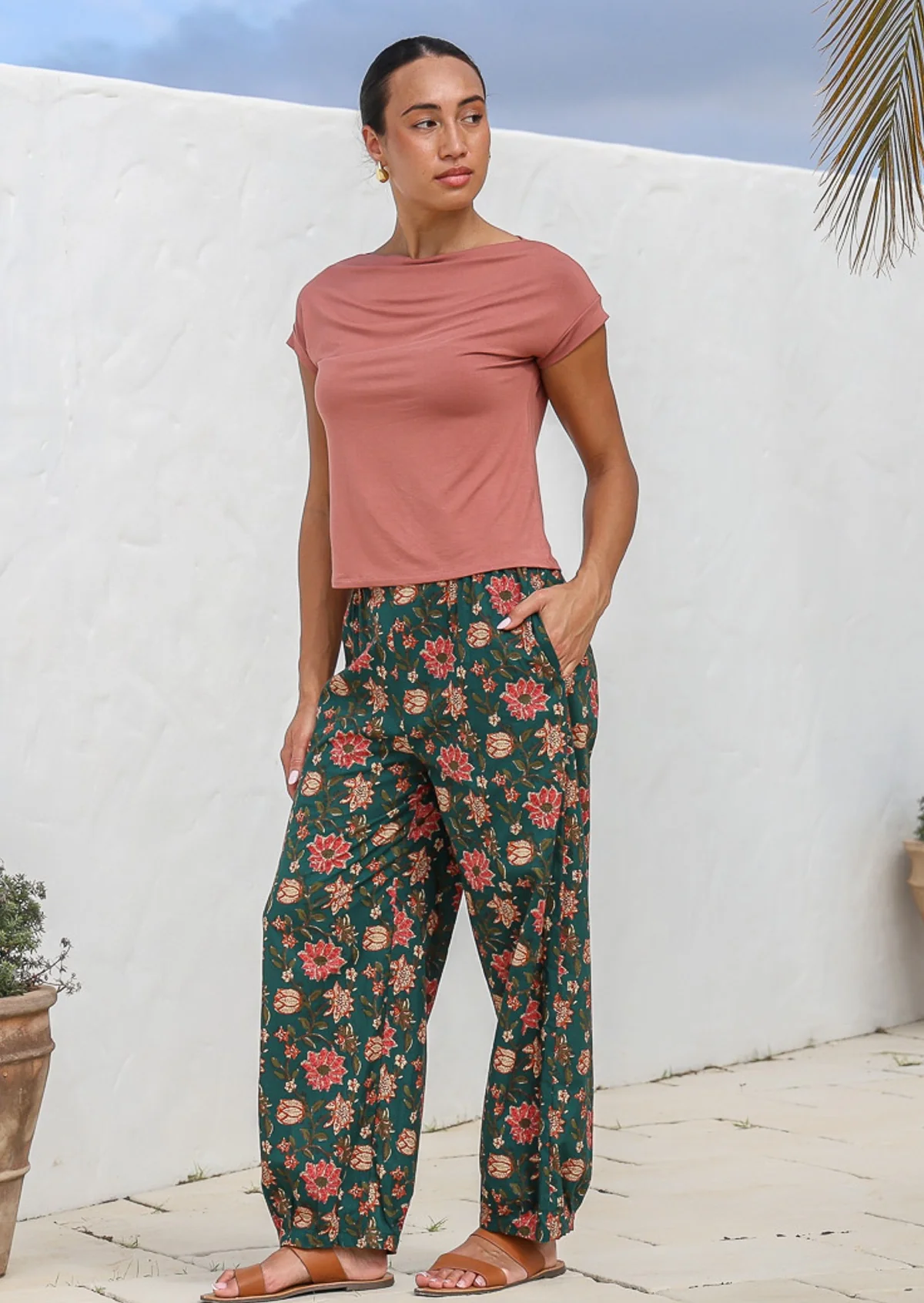 Greta Pants Vanya - Fuchesia