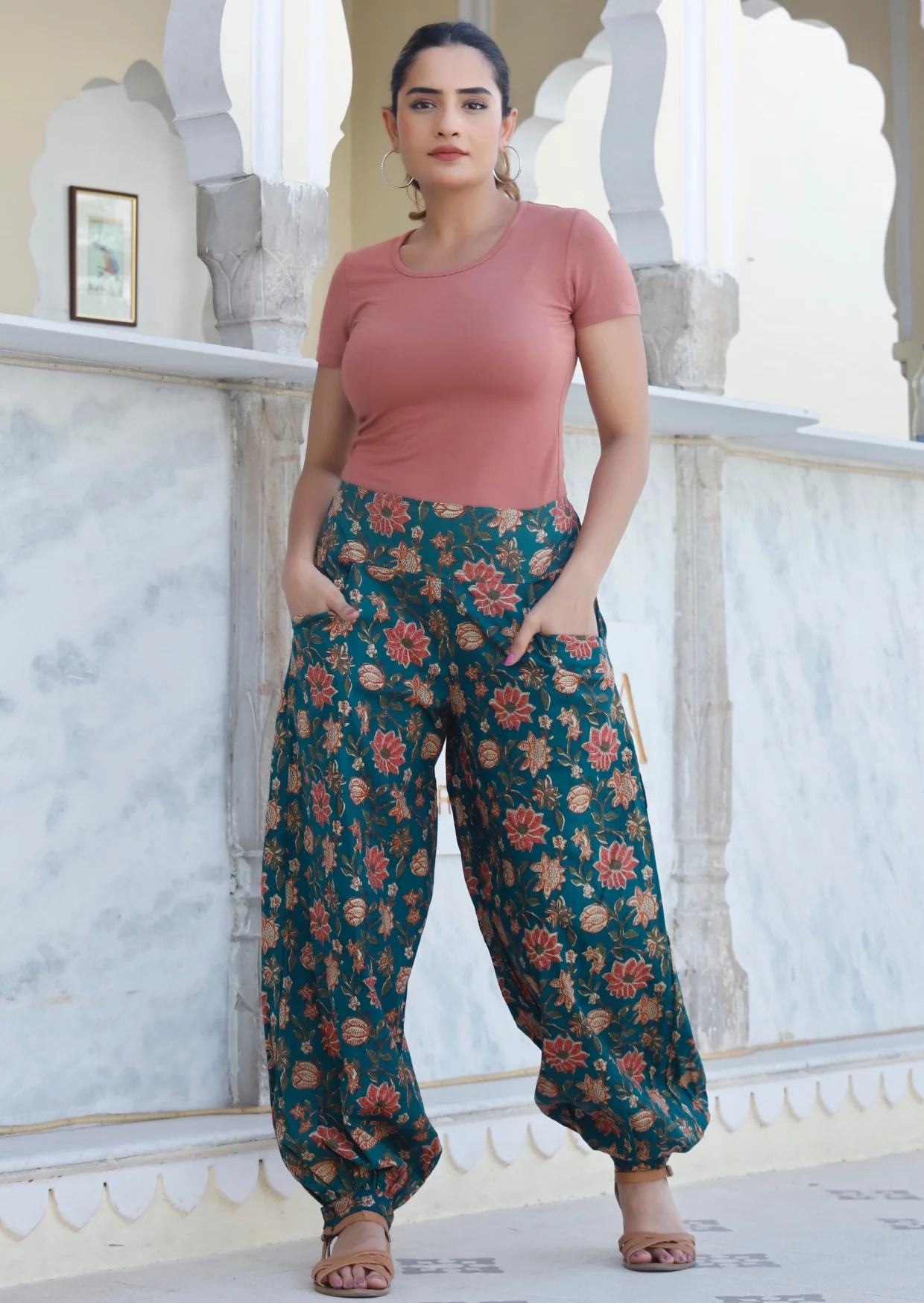 Acapulco Pants Vanya - Fuchesia