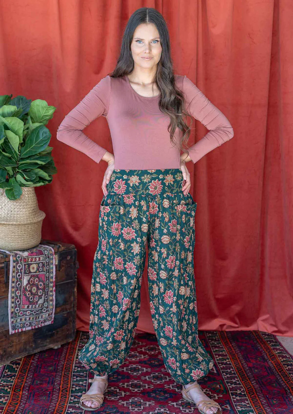 Pilot Pants Vanya - Fuchesia