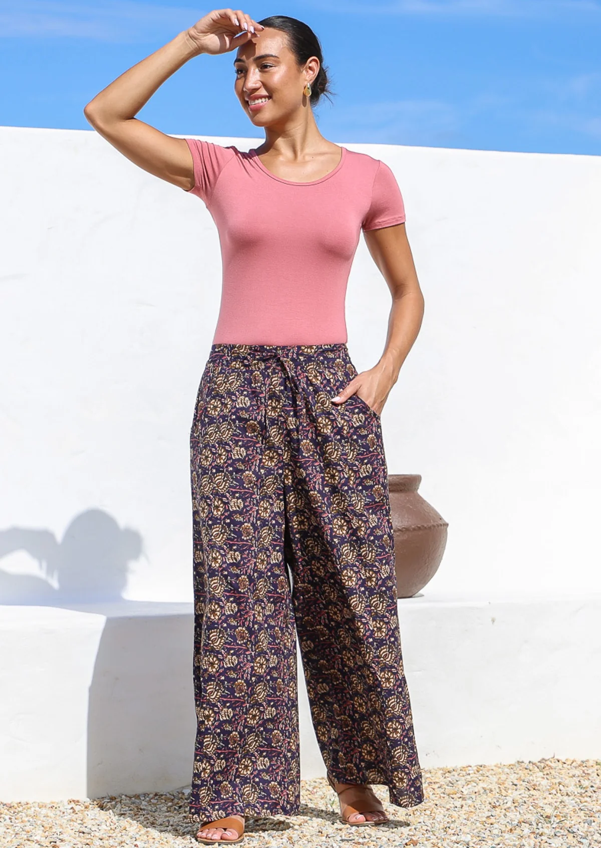 Janis Pant Raani - Fuchesia