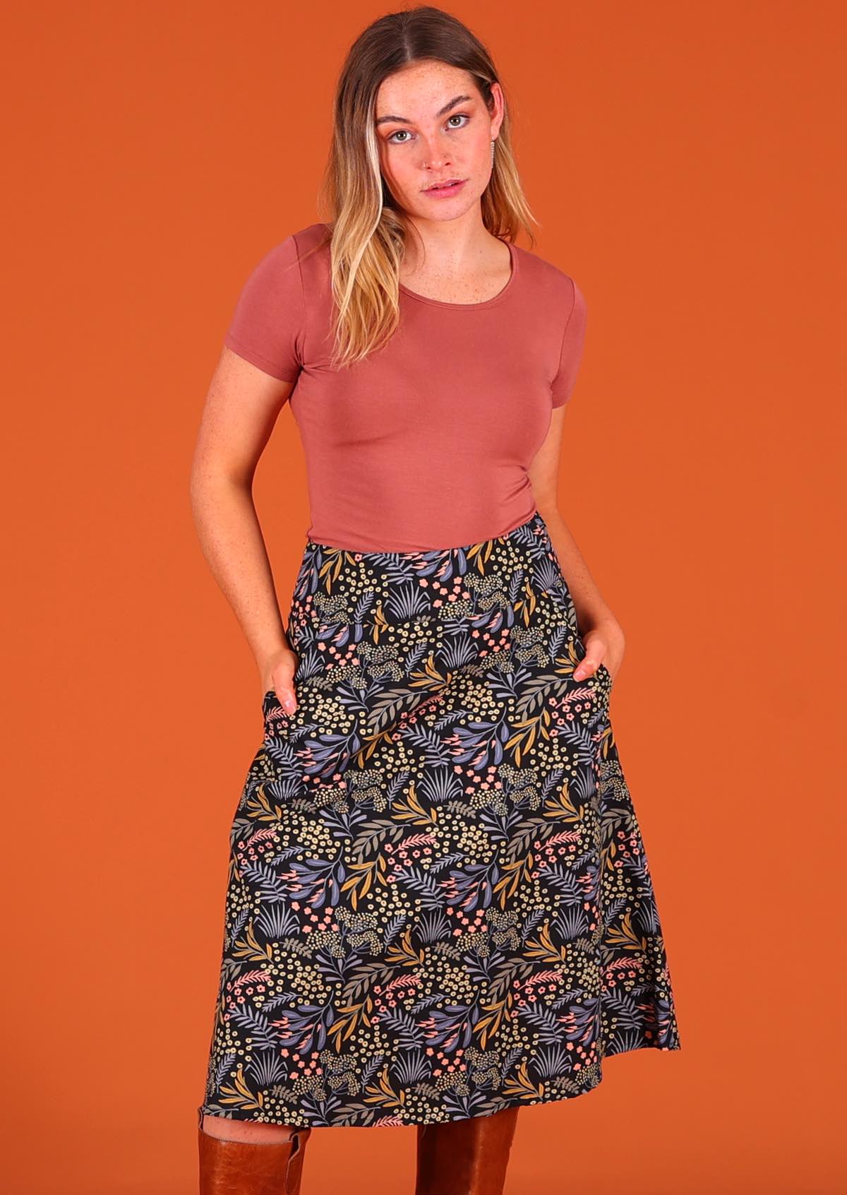 Zarah Skirt Twilight - Fuchesia