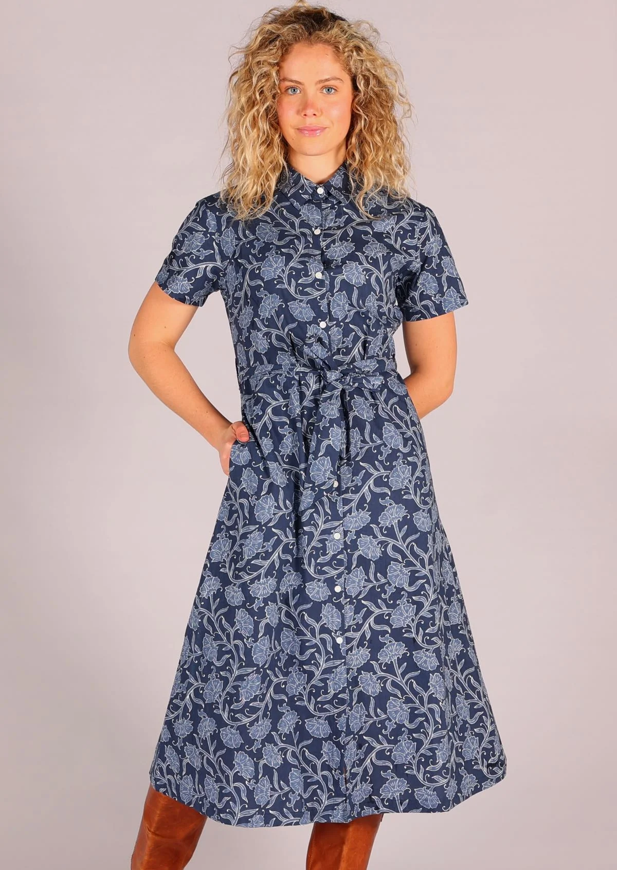 Chelsea Dress Neela - Fuchesia