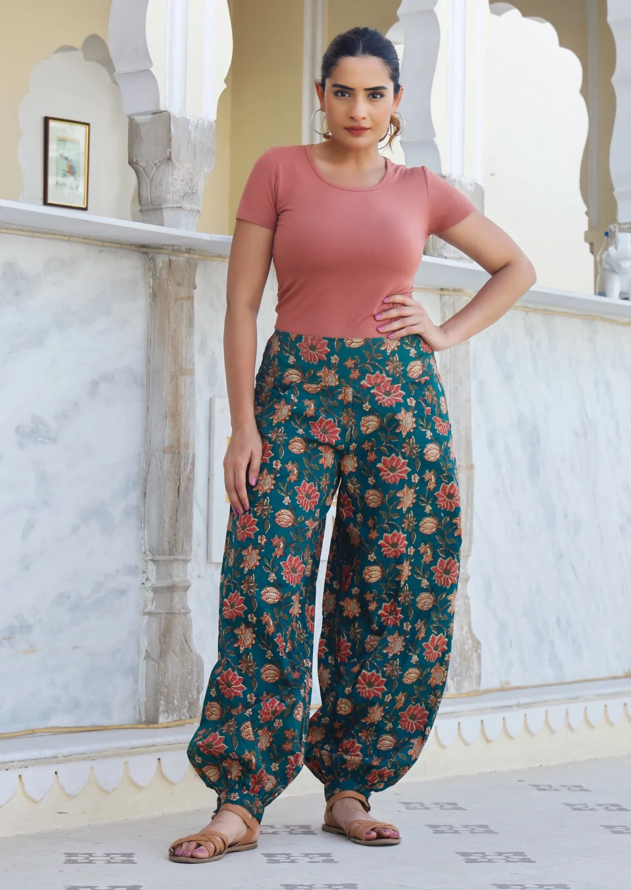 Acapulco Pants Vanya - Fuchesia