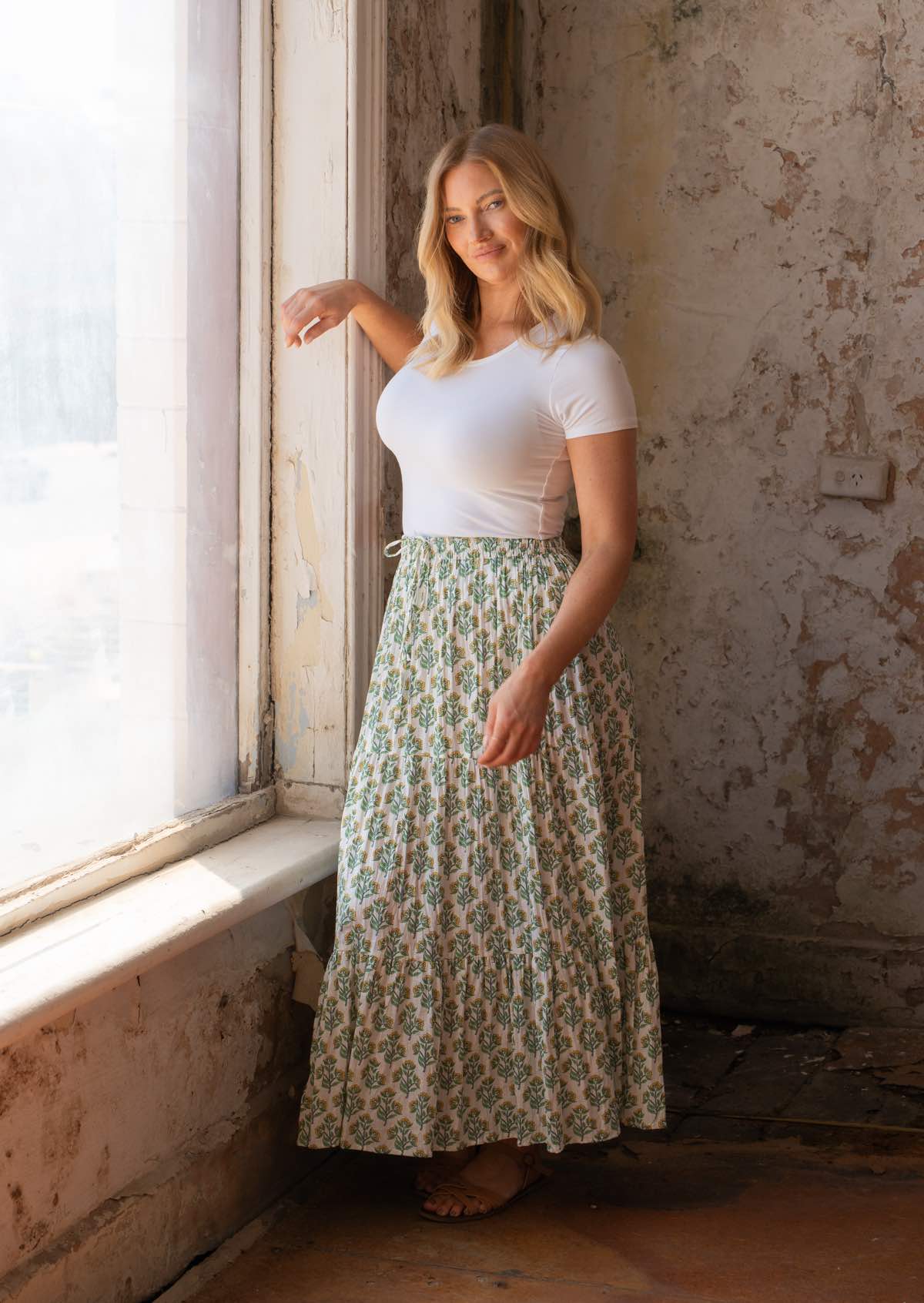 Maxi Skirt Buttercup - Fuchesia