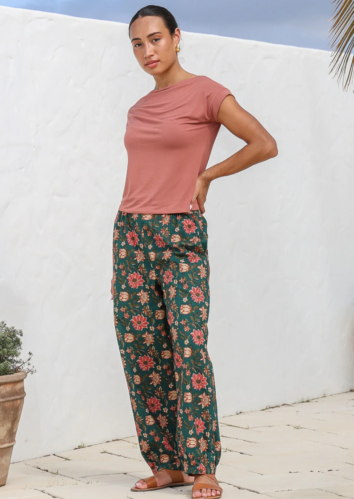 Greta Pants Vanya - Fuchesia