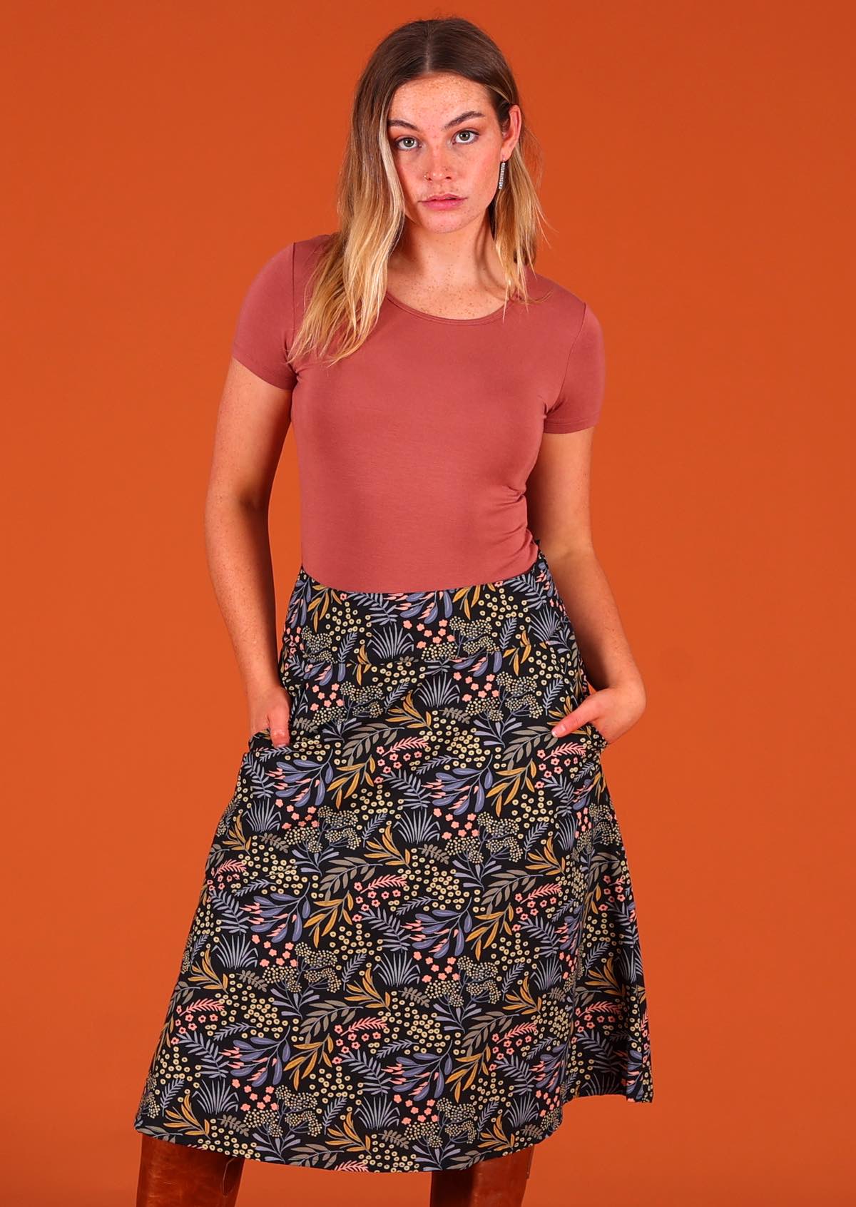 Zarah Skirt Twilight - Fuchesia
