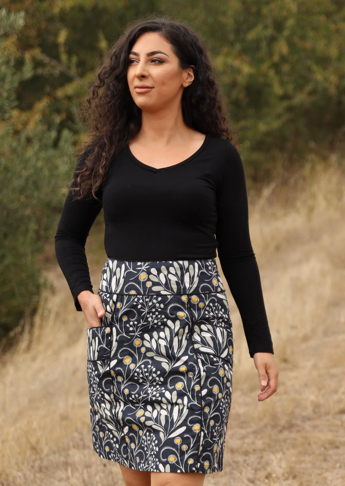 Aalia Skirt Wattle - Fuchesia